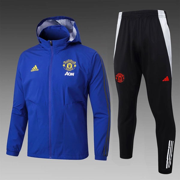 Rompevientos Manchester United Conjunto Completo 2025/26 Azul